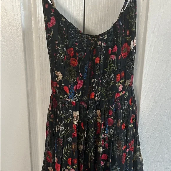 Anthropologie Payal Jain NWT Massima Black Red Floral Maxi Dress **Size XS P**🌺🌺 - Picture 7 of 10